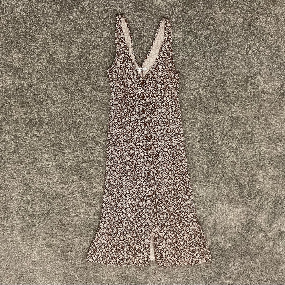 NWOT🤎Reformation Luke Dress - Chocolatier - Picture 5 of 9